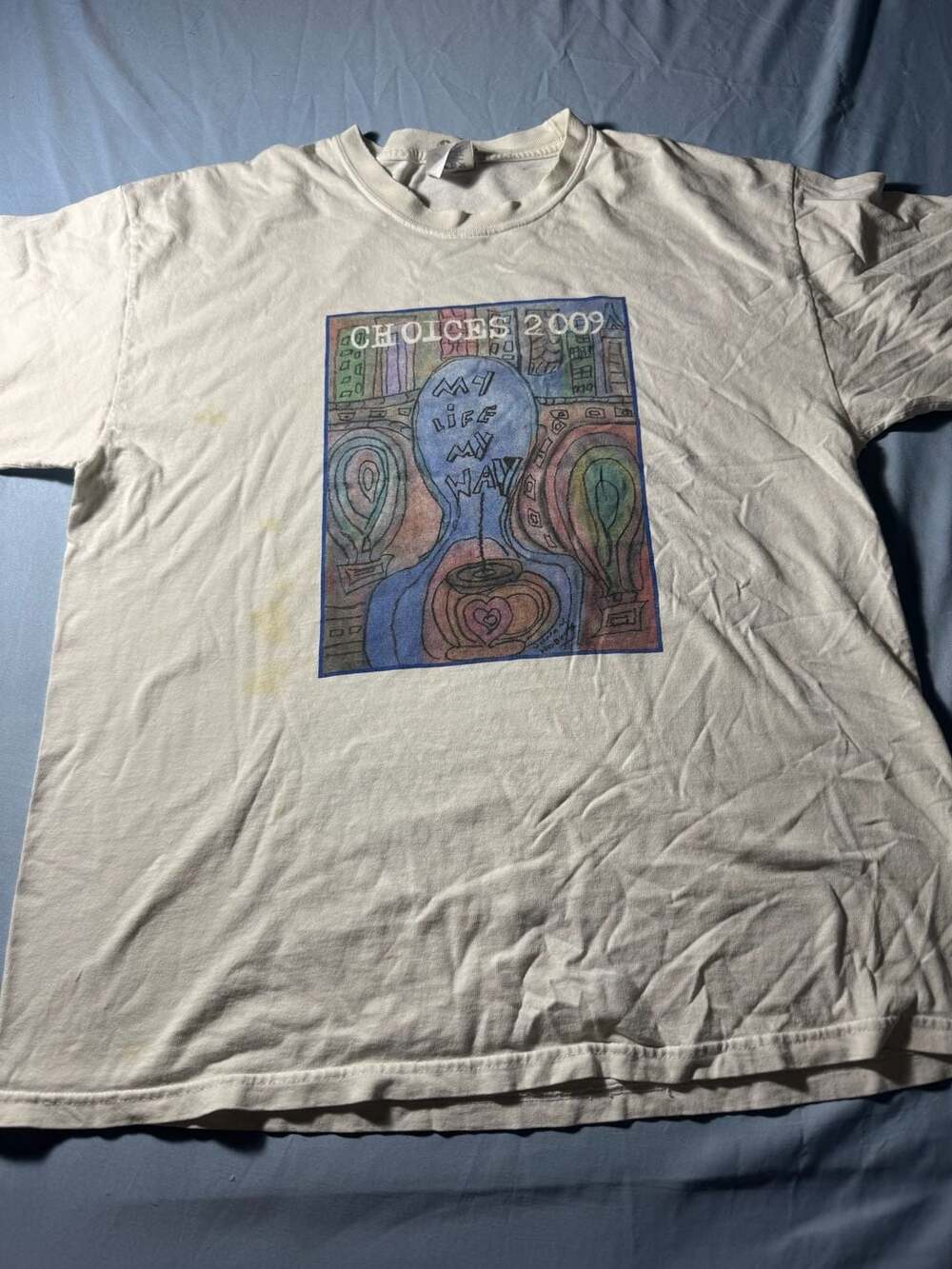 Port & Company Choices 2009 T-Shirt Size Large White